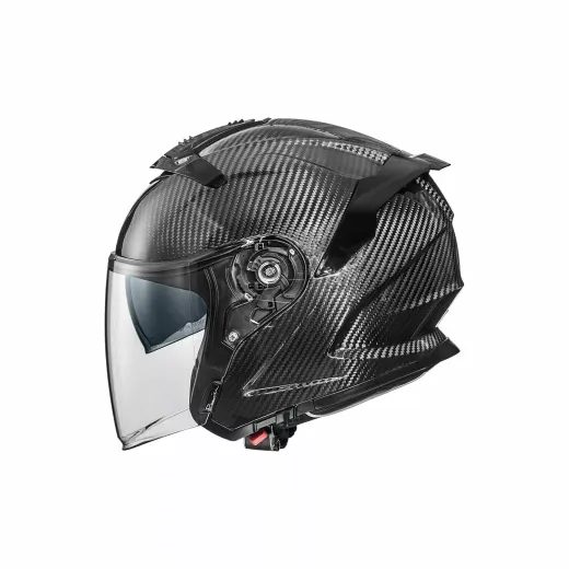 ĶIVERE JT5 CARBON HELMET (MELNS, KARBONS)