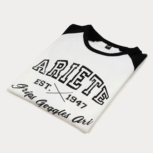 T-KREKLS ARIETE LONG 14908-LBS BLACK AND WHITE S