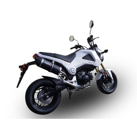 PILNA IZPLŪDES SISTĒMA GPR FURORE CO.H.233.RACE.FUNE MATTE BLACK PRIEKŠ HONDA MSX 125 / GROM 125 2013-2017