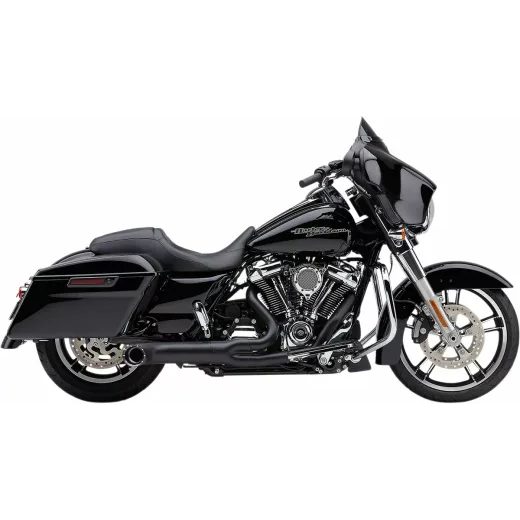 IZPLŪDES SISTĒMA 2:1 W/TIP BLK FLH FOR HARLEY DAVIDSON FLHR 1750 ABS