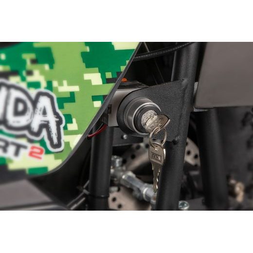 BĒRNU ELEKTRISKAIS KVADRICIKLS NITRO MOTORS E-QUAD ANACONDA VX 1000W 36V12AH LITIJA AKUMULATORS