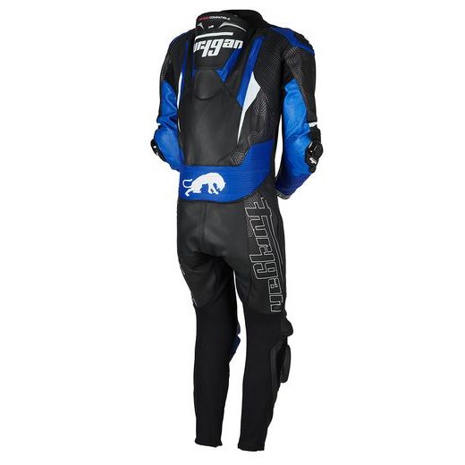 KOMBINEZONS FURYGAN LEATHER SUIT OVERTAKE (MELNS, ZILS, BALTS)