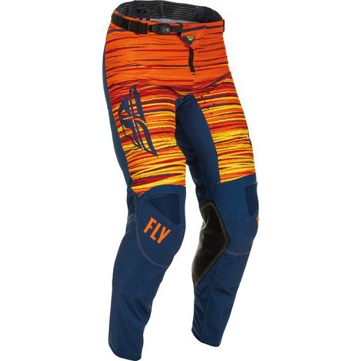 BIKSES FLY MX-PANTS KINETIC WAVE (ORANŽA)