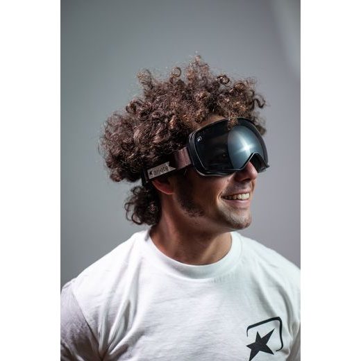 GOGGLES ARIETE FEATHER LITE 14920-LMP BROWN STRAP