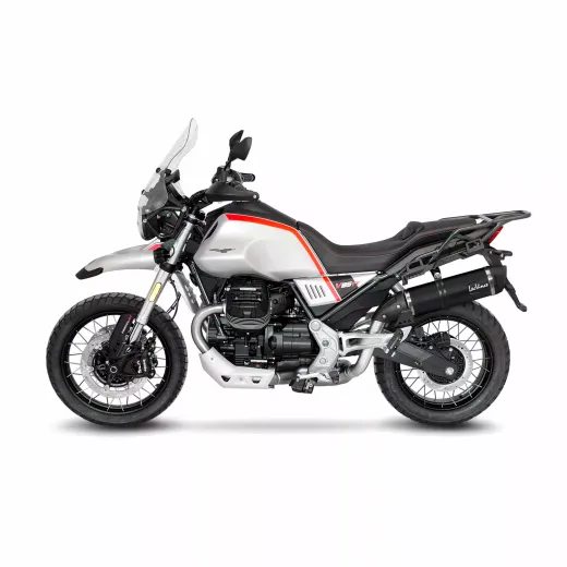 KREISAIS MUFLR LV1 BLK GUZI V85 TT FOR MOTO GUZZI V85 850 TT (OGLEKĻA ŠĶIEDRA)
