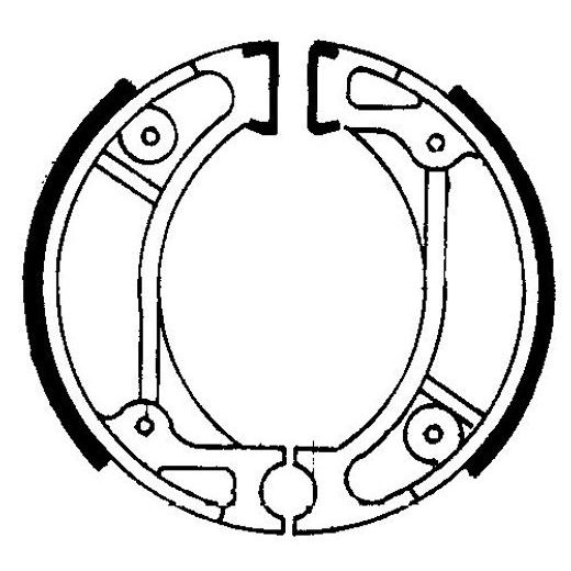 BREMŽU LOKI FERODO 225129014