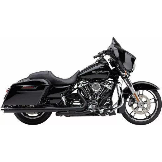 IZPŪTĒJS MUFFLERS 3" BLK 17-19 FL FOR HARLEY DAVIDSON FLHR 1750