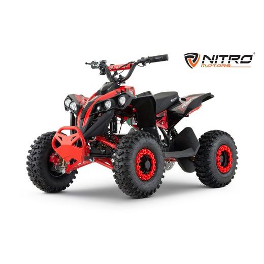 BĒRNU ELEKTRISKAIS KVADRICIKLS NITRO MOTORS 1200W 48V ECO AVENGER SNOWY TIRE XL SPORT 6"