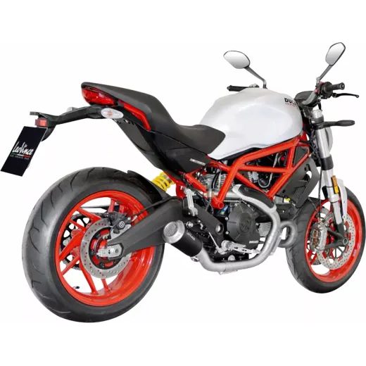 IZPŪTĒJS SLIP-ON LV10BK SCRMBER SS FOR DUCATI MONSTER 797 ABS (NĒRUSĒJOŠAIS TĒRAUDS)