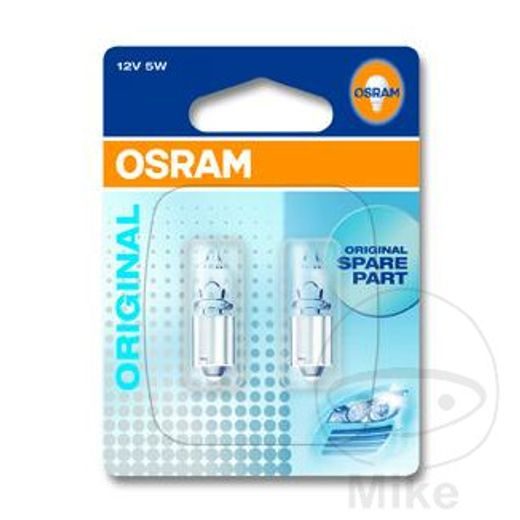LAMP OSRAM 12V5W BA9S 2 GABALI MINIWATT HALOGEN
