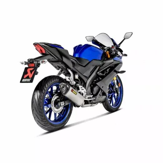 IZPLŪDES SISTĒMA EXHST RAC TI/CF YZF-R125 FOR YAMAHA MT-125 ABS (OGLEKĻA ŠĶIEDRA)