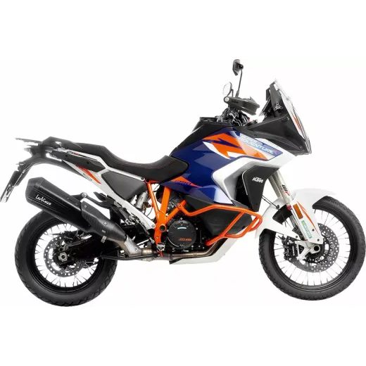 IZPŪTĒJS MUFFLER LV12 BLACK KTM 1290 SUPER ADVENTURE R S FOR KTM SUPER ADVENTURE 1290 R ABS (OGLEKĻA ŠĶIEDRA)