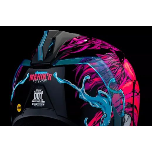 ĶIVERE AIRFORM™ MANIK'RR MIPS® HELMET (ROZĀ, ZILS)