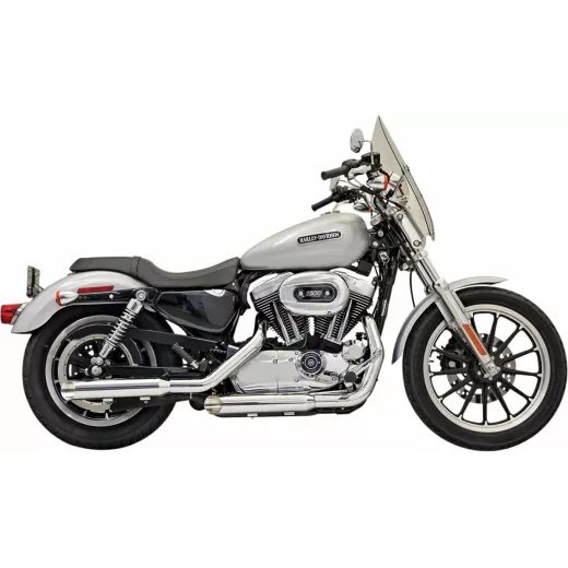 IZPŪTĒJS MUFFLERS SLASH 04-13XL FOR HARLEY DAVIDSON XL 1200 C (TĒRAUDS)