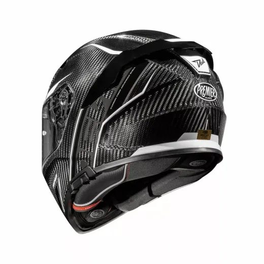 ĶIVERE DEVIL CARBON ST8 HELMET (MELNS, PELĒKS, KARBONS)