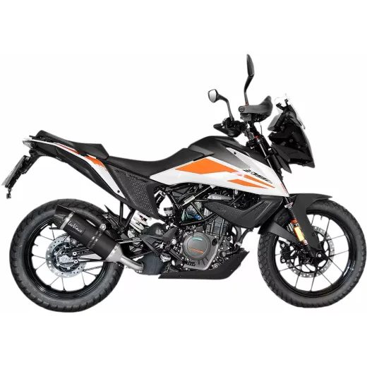LABAIS MUFFLER LV ONE BLK 390ADV FOR KTM ADVENTURE 390 ABS (OGLEKĻA ŠĶIEDRA)