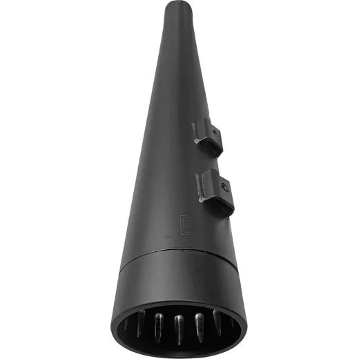 IZPŪTĒJS MUFFLERS 4" MEGAPHONE | FLT 18-24 - BLACK FOR HARLEY DAVIDSON FLH 1868 ABS