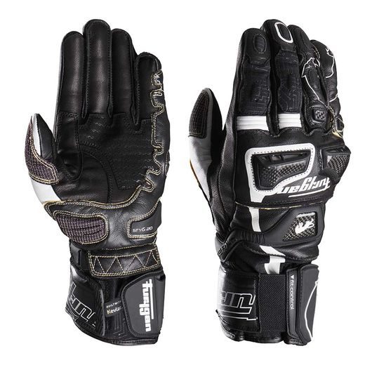 CIMDI FURYGAN GLOVES STYG20 X KEVLAR (MELNS, BALTS)