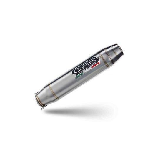 PILNA IZPLŪDES SISTĒMA GPR DEEPTONE CO.K.161.2.RACE.DE BRUSHED STAINLESS STEEL PRIEKŠ KAWASAKI Z 650 RS 2021-2023