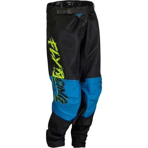 BIKSES FLY MX-PANTS KINETIC YOUTH KHAOS (MELNS, ZILS)