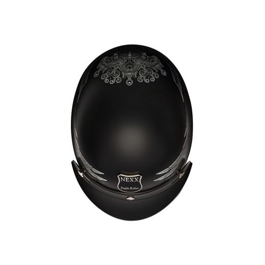 ĶIVERE NEXX HELMET Y.10 EAGLE RIDER (MELNS, PELĒKS, MATĒTS)