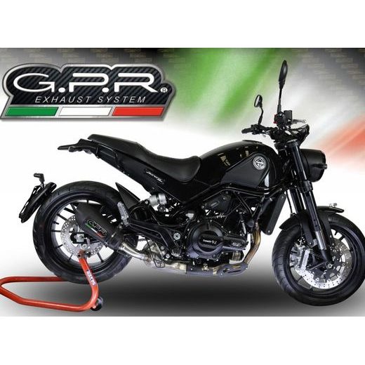 SLIP-ON EXHAUST GPR GPE ANN. E4.BE.11.GPAN.BLT TITANIUM MATTE BLACK