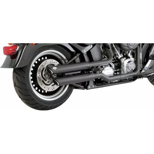 LABAIS MUFFLERS 3"BL.TS 7-17STFB FOR HARLEY DAVIDSON FLSTF 1584 (MĪKSTS TĒRAUDS)