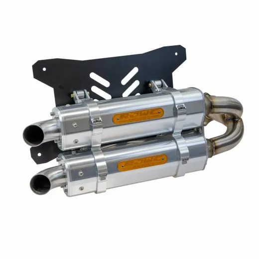 IZPŪTĒJS EXH APX DUAL RZR PRO XP FOR POLARIS RZR PRO XP 1000 TURBO 4X4 (NĒRUSĒJOŠAIS TĒRAUDS)