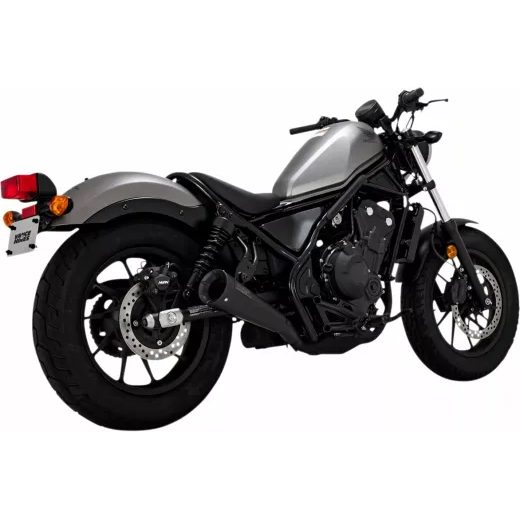 IZPŪTĒJS MUFFLER BLK HONDA REBEL 17-23 FOR HONDA CMX 300 (MĪKSTS TĒRAUDS)