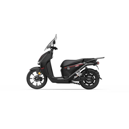 ELEKTRISKAIS MOTOROLLERIS SUPER SOCO CPX 4G DZELTENSS DIVAS BATERIJAS