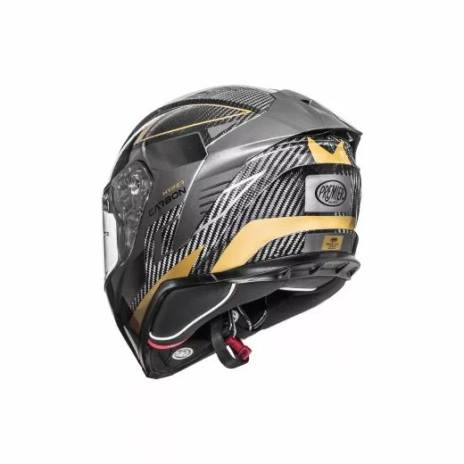 ĶIVERE HYPER CARBON HELMET (MELNS, ZELTS, KARBONS)