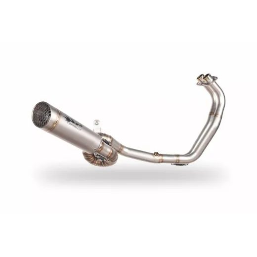 EXHAUST SYSTEM EXHAUST GRID-O TIT RAC FULL SYS YAM R7-MT07-TRC7 FOR YAMAHA MT-07 (TITĀNS)