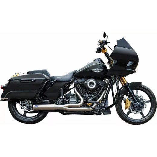 IZPLŪDES SISTĒMA 2-1 QUALIFIER RACE - FLT 17-24 - STAINLESS FOR HARLEY DAVIDSON FLH 1868 ABS (NERŪSĒJOŠAIS TĒRAUDS)