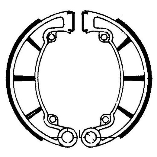 BREMŽU LOKI FERODO 225129092