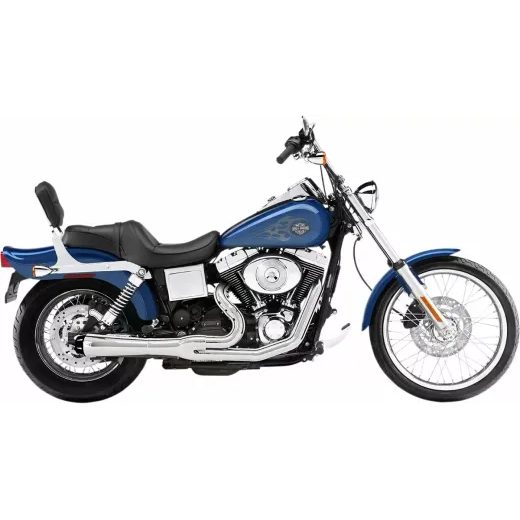 IZPLŪDES SISTĒMA 2-1S 91-05FXD CH FOR HARLEY DAVIDSON FXD 1340 (TĒRAUDS)