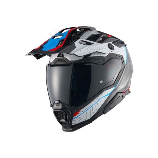 ĶIVERE NEXX HELMET X.WED3 FURKA CARBON (SARKANS, ZILS)