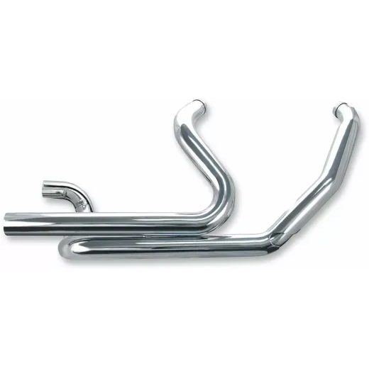 GALVAS CAURULE PIPE POWER TUNE® DUAL HEADERS FOR HARLEY DAVIDSON FLHR 1340 (NERŪSĒJOŠAIS TĒRAUDS)