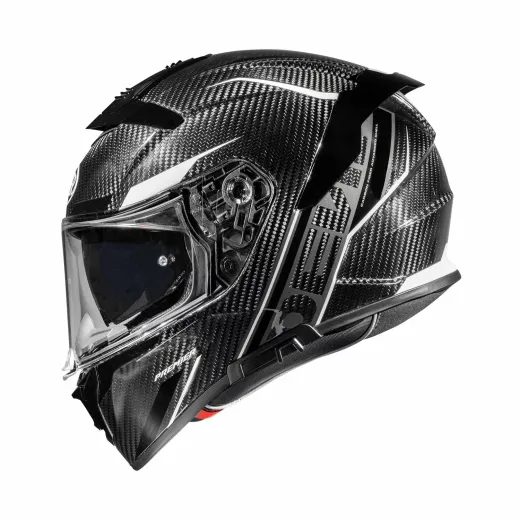 ĶIVERE DEVIL CARBON ST8 HELMET (MELNS, PELĒKS, KARBONS)