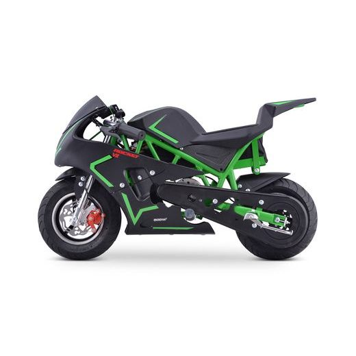 BĒRNU ELEKTRISKAIS MINI MOTOCIKLS NITRO MOTORS ROCKET VX 800W 36V E-POCKETBIKE SPORT 2