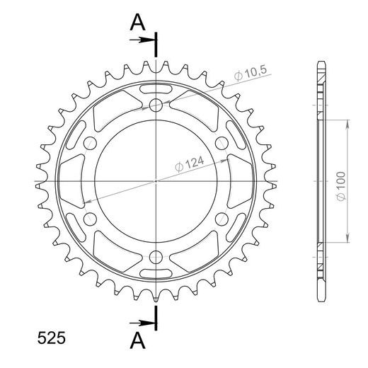 ĶĒDES KOMPLEKTS D.I.D CHAIN - SUDRABA CHAIN 525 VX, X-RING (X, NX, QX, XS), CHK FRONT SPROCKET JT CHK RUBBER CUSHIONED, CHK REAR SPROCKET SUPERSPROX PRIEKŠ DUCATI MONSTER 916 S4 2001-2003