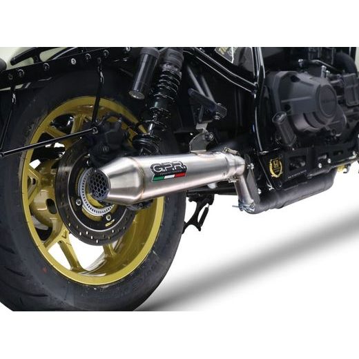 SLIP-ON EXHAUST GPR ULTRACONE H.267.ULTRA.BL BLACK STAINLESS STEEL