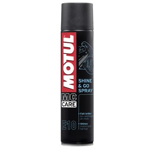 TĪRĪŠANAS LĪDZEKĻI MOTUL MC CARE E10 SHINE & GO SPRAY 400ML
