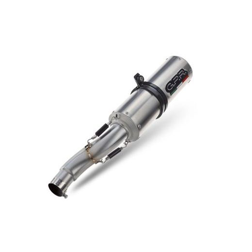 SLIP-ON EXHAUST GPR M3 E4.BM.82.M3.INOX BRUSHED STAINLESS STEEL PRIEKŠ BMW R 1200 NINE T 2017-2023
