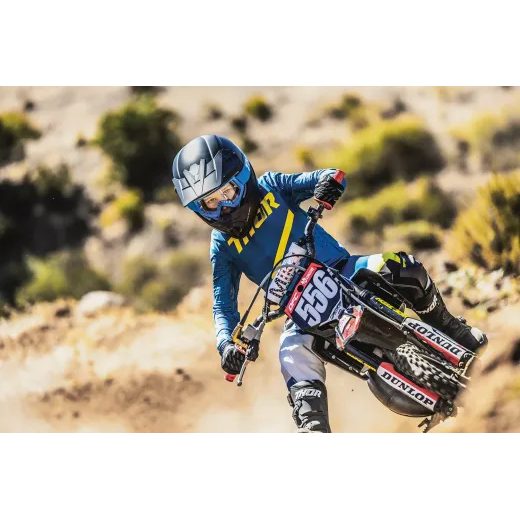 KREKLS YOUTH SPORTMODE BRAVE JERSEY (ZILS)