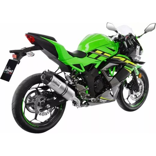 LABAIS MUFFLER SBK LV ONE EVO SS FOR KAWASAKI NINJA 125 ABS (OGLEKĻA ŠĶIEDRA)