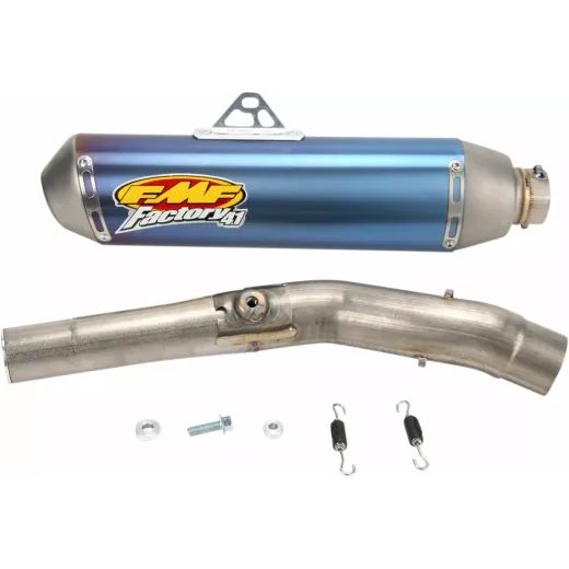 IZPŪTĒJS MUFFLER Q4 SA CRF250R/X FOR HONDA CRF 250 R (NĒRUSĒJOŠAIS TĒRAUDS)