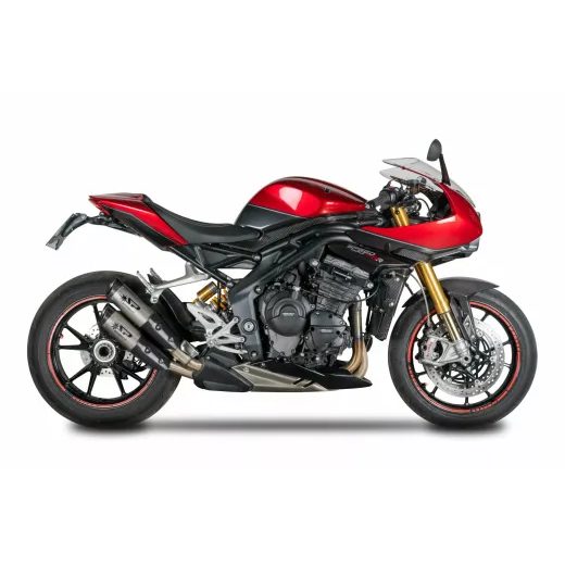 LABAIS MUFFLER DYNO TIT ECE TRI SPD TRIPLE 1200 FOR TRIUMPH SPEED TRIPLE 1200 RR ABS (OGLEKĻA ŠĶIEDRA)