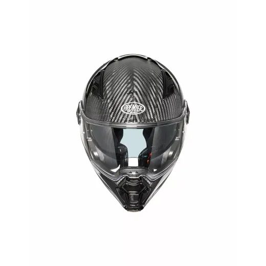 ĶIVERE LAND CRUISER CARBON HELMET (MELNS, KARBONS)