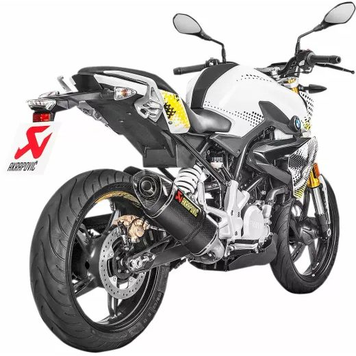 IZPLŪDES SISTĒMA RACE SS/CF G310R GS FOR BMW G 310 GS ABS (OGLEKĻA ŠĶIEDRA, NERŪSĒJOŠAIS TĒRAUDS)