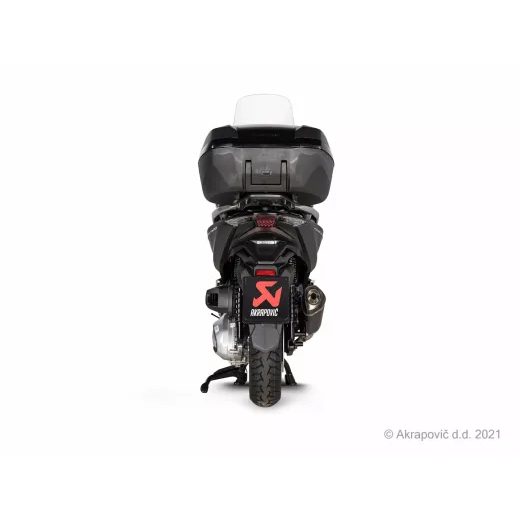 LABAIS MUFFLER SS BK FORZA 350 FOR HONDA ADV 350 ABS (OGLEKĻA ŠĶIEDRA)